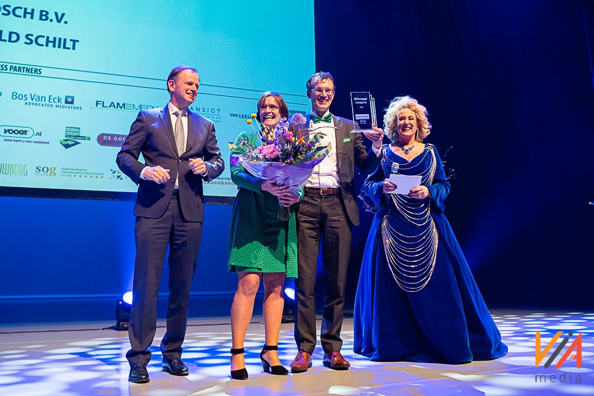 Merosch ontvangt Ondernemersprijs Midden-Holland